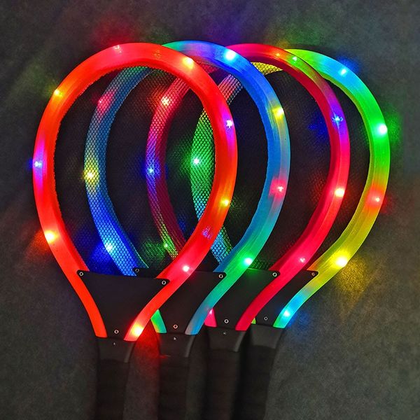 

x3zcp luminous badminton racket children interactive fitness sports outdoor sportsbadminton outdoor sports men's and women's oppos