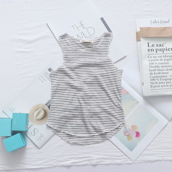 

9sdde joejoehouse clothingclothing cotton two-color casual baby boys and girls joejoehouse children's vest children's clothingclot, Blue