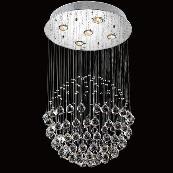 

modern led k9 ball crystal chandeliers glass ball chandelier light modern pendant light chandelier clear ball ceiling light