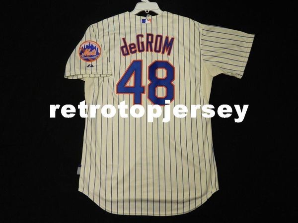 

majestic new york #48 jacob degrom cool base jersey mens stitched wholesale big and tall size xs-6xl baseball jerseys, Gray