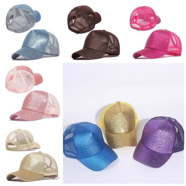 

матовый сетка с блестками хвостик cap trucker бейсбольная кепка повседневная фуражка мальчик и девочка карнавальные шляпы 14 цвет t2c5251