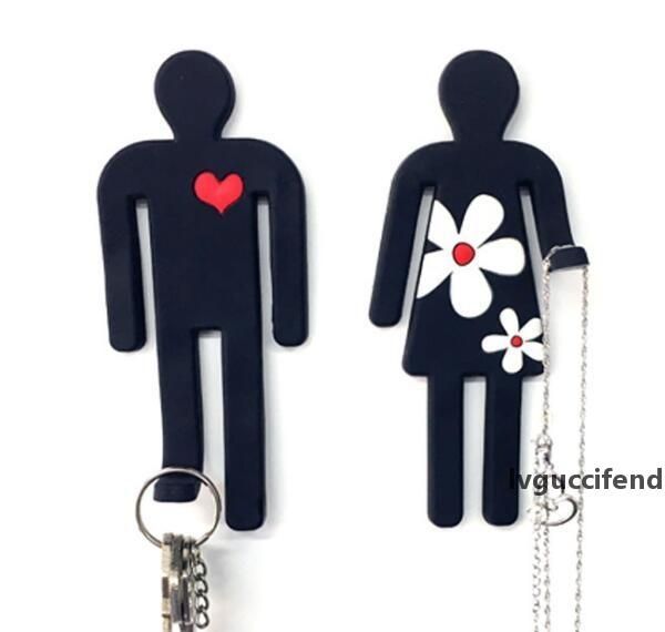 

express to your doorstep. factory direct creative kitchen refrigerator wall sticker hook no trace nail wall hook household items