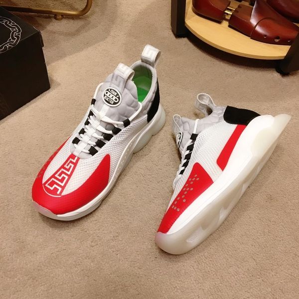 

2019r autumn new limited edition men's leather casual shoes, fashion wild sports shoes, original box delivery, size: 38-45