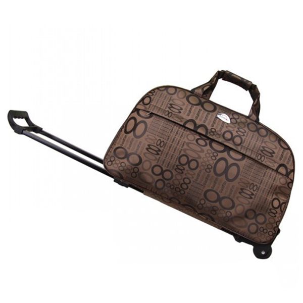 

waterproof large capacity travel bag 2019 fashion casual thick style rolling suitcase with wheels luggage for women men students