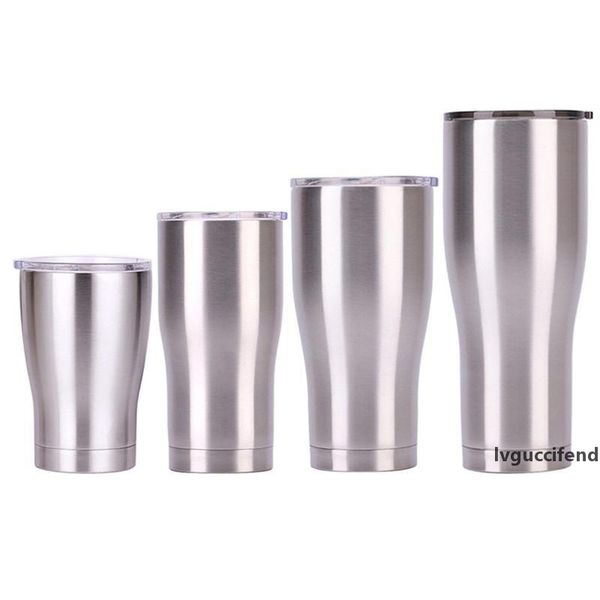 

40oz curved tumbler stainless steel cup curving tumblers coffee beer mug double wall vacuum insulated tumblers with lid