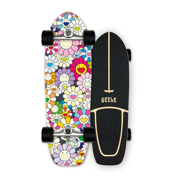 

land surfboard beginner surfboard exercise brush street big fish board walking skateboard longboard penny board for beginner