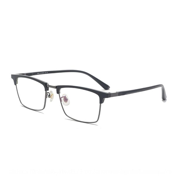 

new tr90 square eyebrow frame men's myopia and women's plain glasses kick-off myopia glasses frame 0294, Silver
