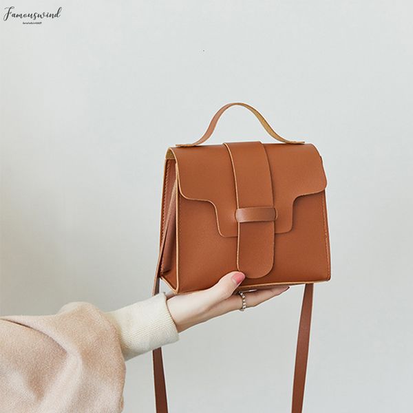 

women fashion vintage handbags small square solid color simple female crossbody bag sale wt