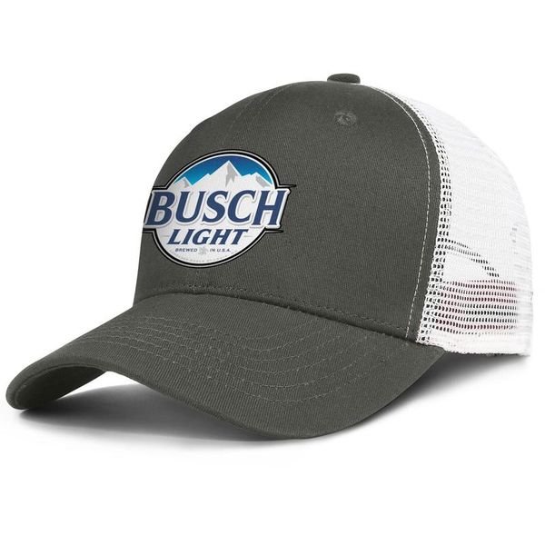 

busch light beer sign mens and womens adjustable trucker meshcap design fashion baseball custom unique baseballhats busch light logo, Blue;gray