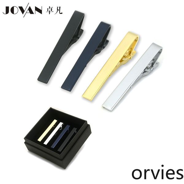

2020 simple glossy men's tie clip, Silver
