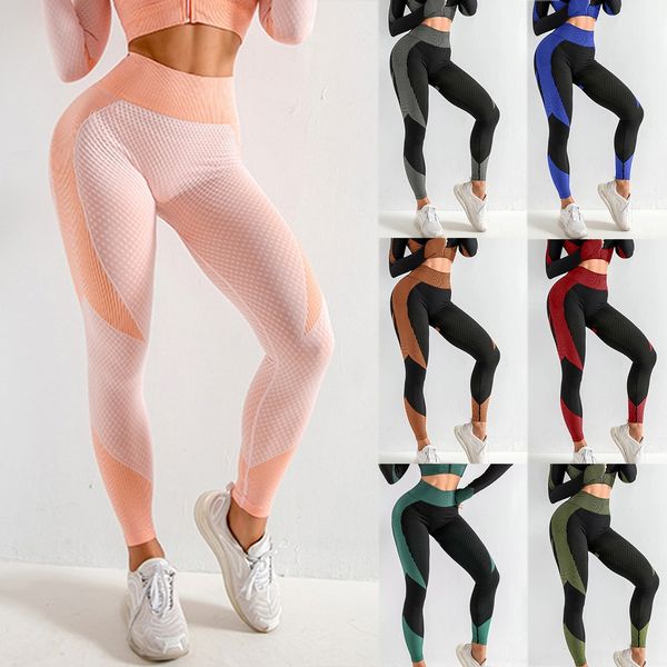 

2020 women's pants yoga fitness clothes new women's quick-drying clothes yoga pants suit shark, White;red
