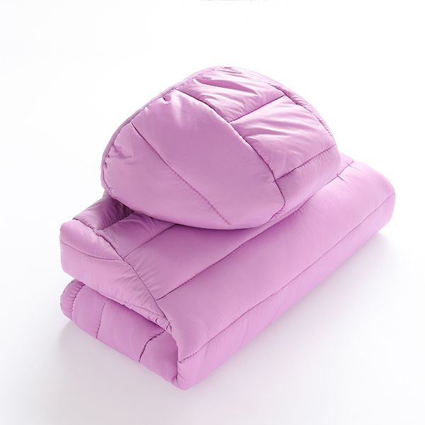 

2020 новое прибытие дети вниз пальто кардиган верхняя одежда мальчики девочки зима теплая с капюшоном пальто детей хлопка-проложенный пухови, Blue;gray