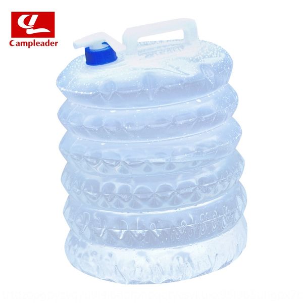 

outdoor camping pe folding bucket outdoor camping sales portable folding water bag covered plastic water bag 15l sales