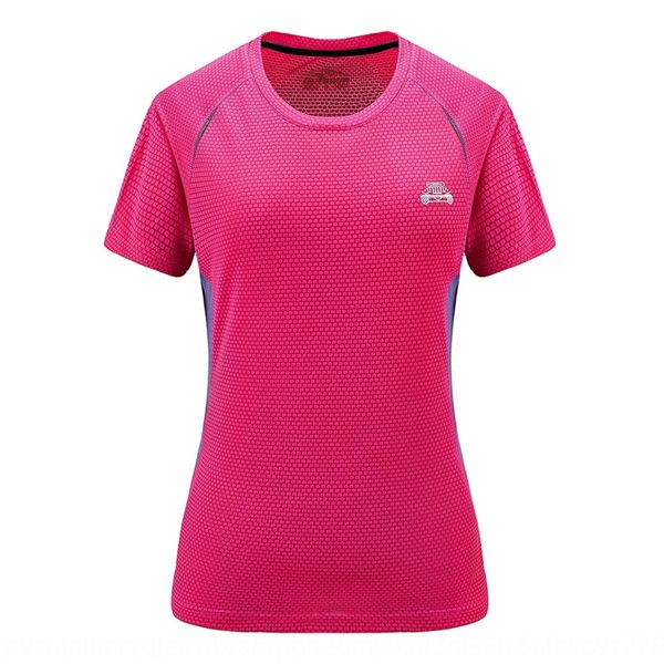 

2020 новая быстросохнущий для мужчин и женщин круглых любителей шеи футболки на открытый воздух дышащего большого размера пара быстрой сушки, Gray;blue