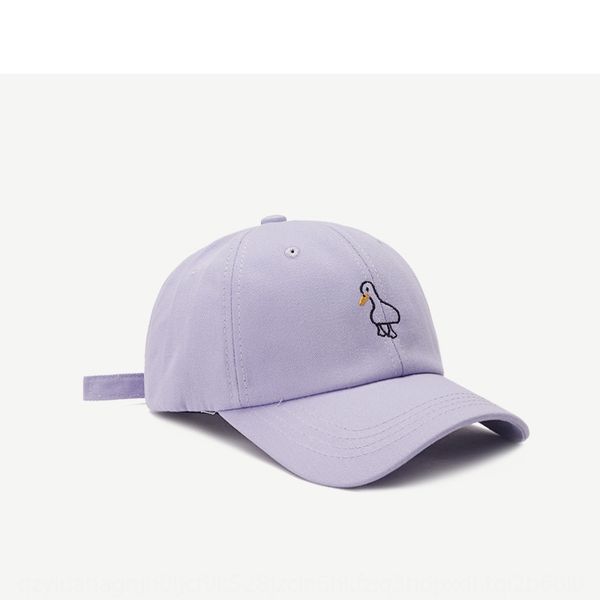 

women' baseball hat net red sun hat of the same style korean sweet cute little duck embroidered baseball cap men' cap, Blue;gray