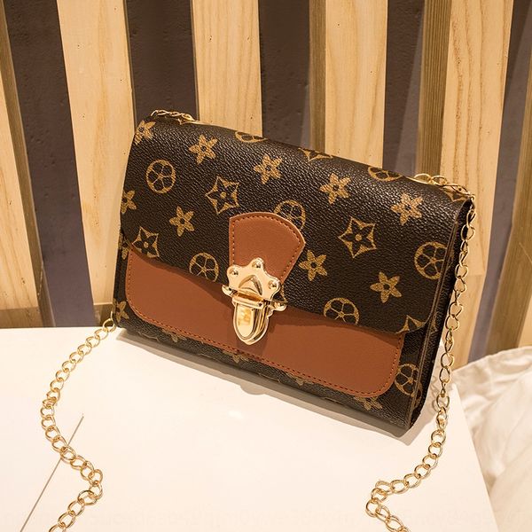 

women's 2020 new single shoulder small square shoulder messenger bag fashion chain small square bag stall
