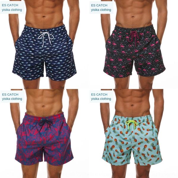 

gekoa escatch new camouflage men's quick-drying fashion seaside vacation four-point beach pants shorts beach pants surfing swimming tru