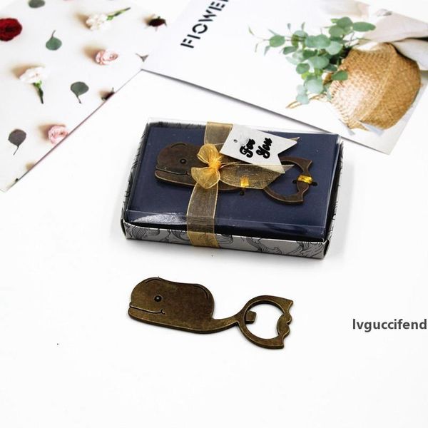 

goldfish bottle openers with ribbons in gift boxes wine openers party favors wedding gift for guests