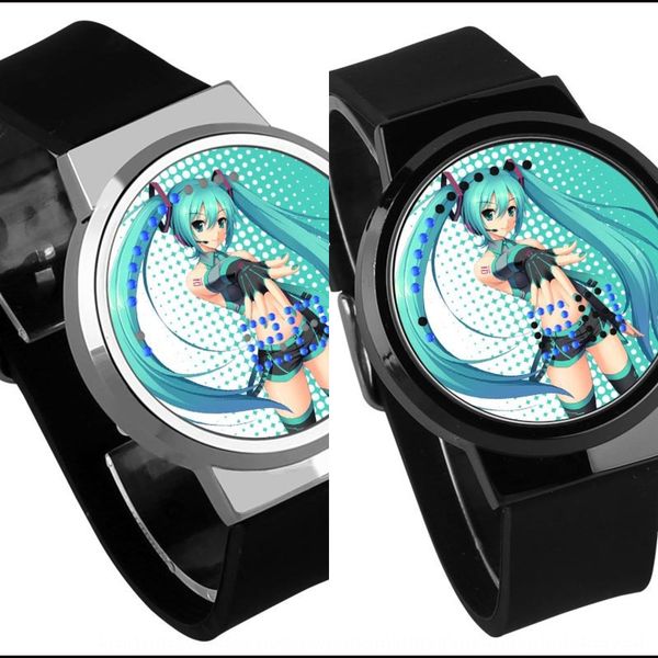 

hatsune лук ньянг будущее sakurai водонепроницаемый сенсорный led hatsune miku лук ньянг miku будущее sakurai часы водонепроницаемые сенсорн, Blue