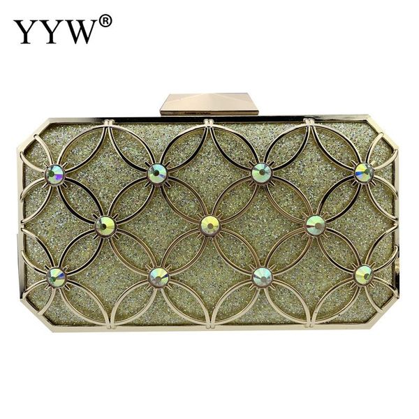 small gold clutch purse