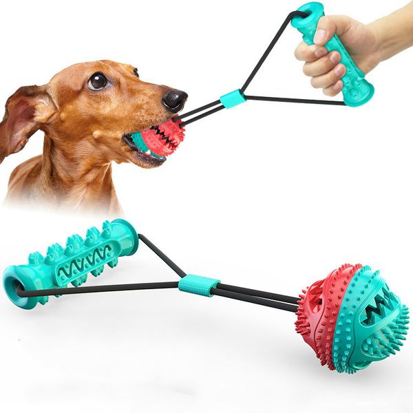 

pet product new product explosive pet toy combination drawstring toy training ball dog toy