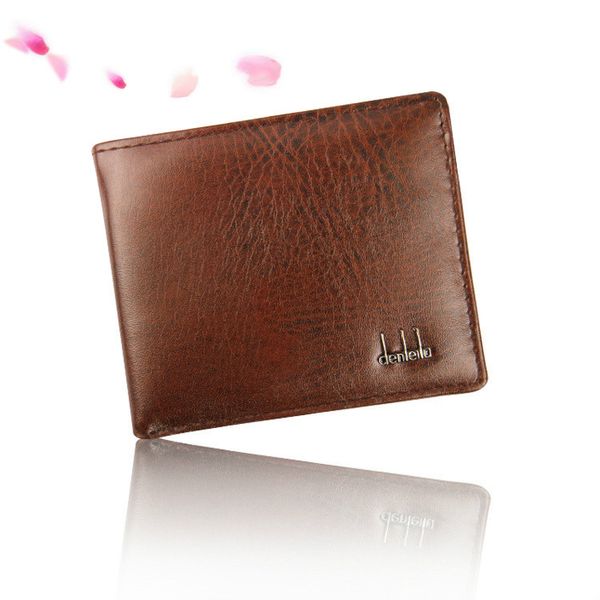 

new arrival men leather vintage men wallets coin pocket hasp small wallet men purse card holder male clutch money bag carteira, Red;black