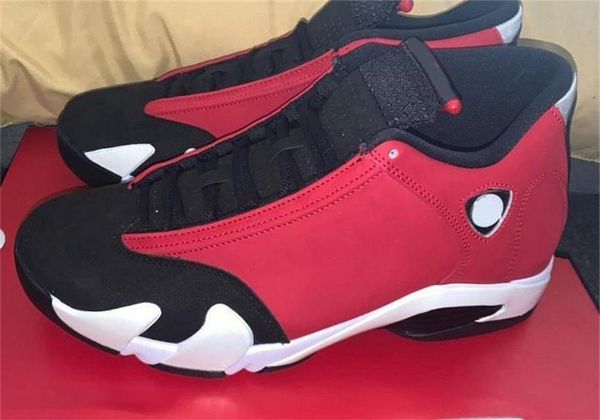 

hottest 14 ога high gym red mens basketball обувь gym red black white top 14s 487471 -006 аутентичные кроссовки размер 7 -13 0q0