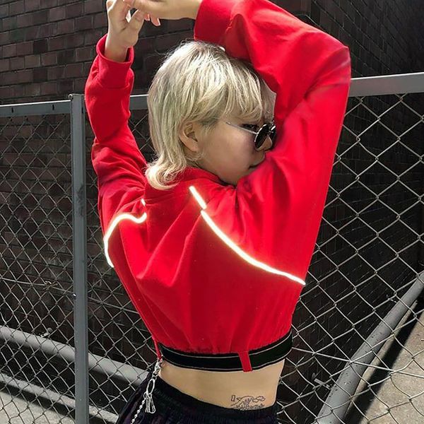 

new japanese girle cute sweet style shirt t-shirt solid color letter pattern draping gothic exposed navel clothing, White