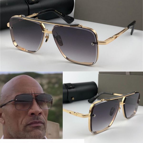 

new luxury sunglasses men design metal vintage sunglass fashion style square metal frame oversized sun glasses uv 400 lens with case, White;black