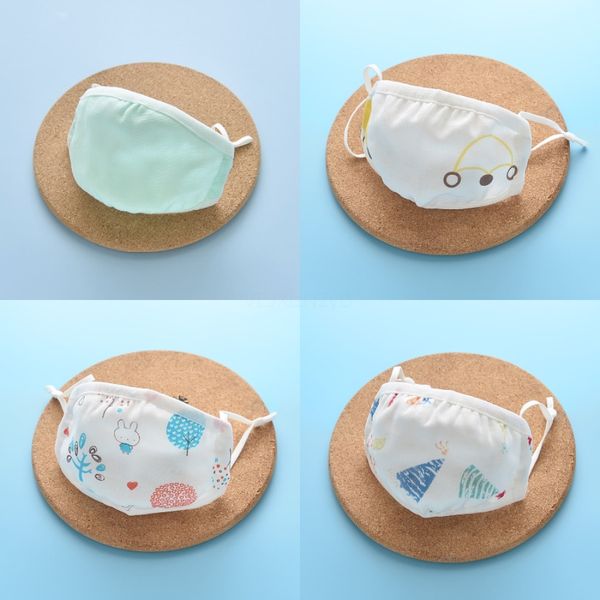 

pure color green camo fashion designer printed face mask fun fancy dress washable mouth muffle mask reusable dust warm ice silk cot #306, Black