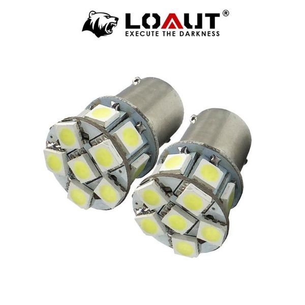 

2pcs 1156 1157 led 13 smd light p21w bay15d ba15s p21 auto brake light car rear turn signal parking white amber red