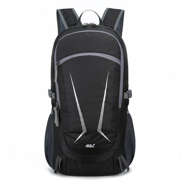 

outdoor folding backpack nylon waterproof light weight climbing backpack women men sport bag cycling hiking