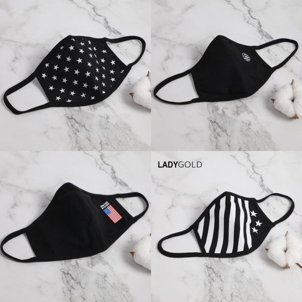 

in stock fa mask anti-dust earloop wit breating valve adjustable mout masks soft breatable anti dust protective masks#336, Black