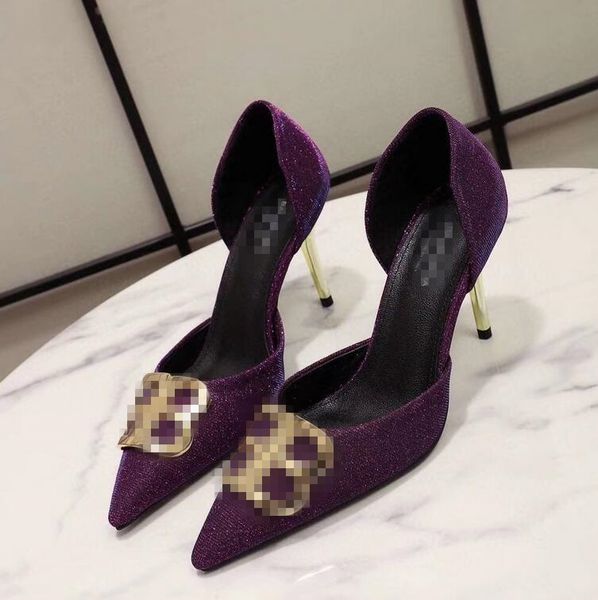 

gg balêncìaga women shoes red bottoms high heels pointed toe sole pumps come with logo dust bags wedding shoes cd, Blue;gray