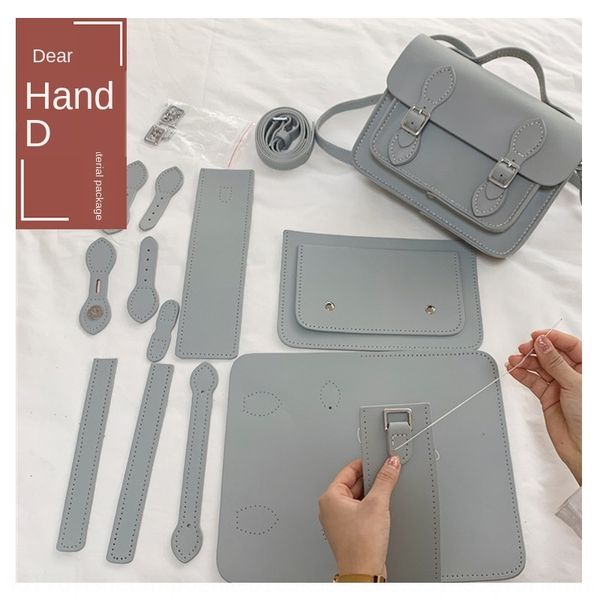 

tiktok diy homemade women's 2020 new handmade sewing gift flip bridge single diy messenger bag shoulder bag shoulder diagonal