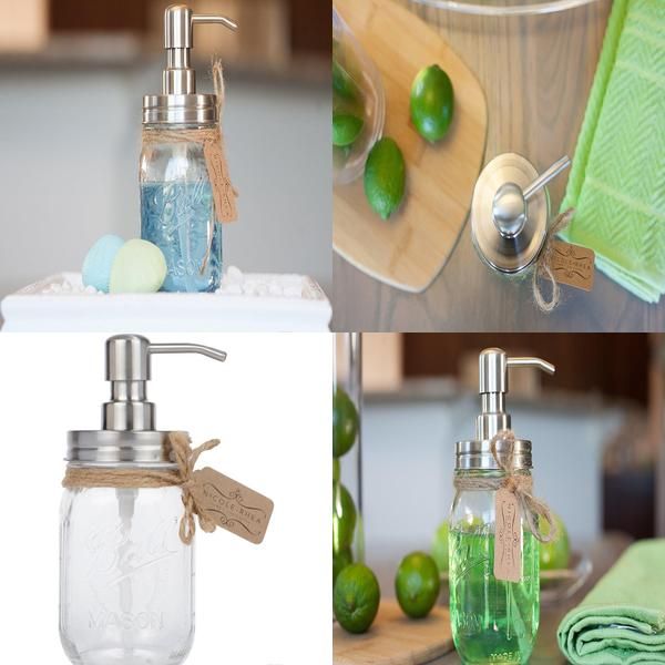 

mason jar мыла руст free 304 стальной лосьон из нержавеющей диспенсер perfect holiday gift для кухни или ванной jar не qmype