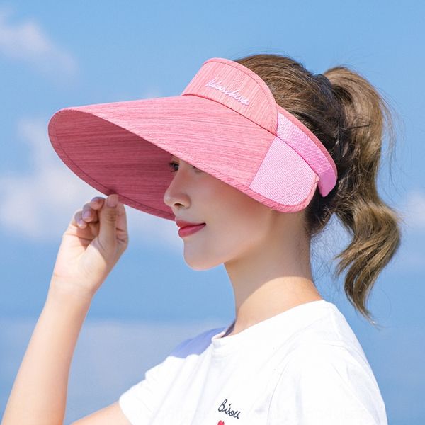 

sun-proof sun female riding korean style fashionable all-match empty hat big edge uv-proof sun hat, Blue;gray