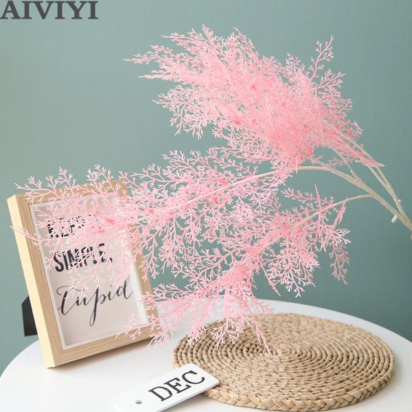 

artificial fog smog artificial frost grass for wedding party opponents bouquet home decoration road lead wall fake flower
