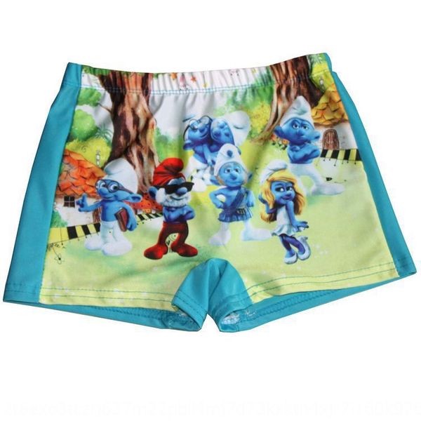 

2vsnc new children's trunks boyschildren's swimsuits cute baby's trunks boxer cartoon swimsuit swimming trunksshorts swimming, Black