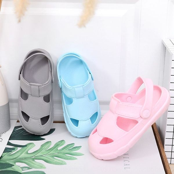 

frbo5 1-3 years old child er tong bao er tong bao sandals children's bagren porous shoes baby girls anti-slip indoor sandals baby boy c, Black;red