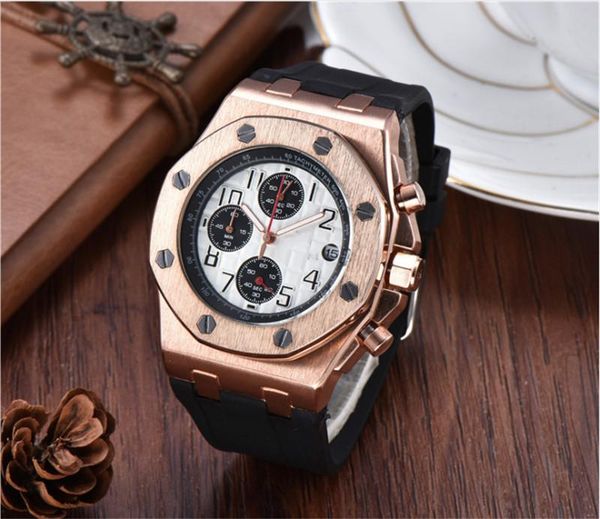 

fashion womens mens luxe watch rubber strap stainless steel quartz movement waterproof sport watches men casual relogio wristwatches 05, Slivery;brown