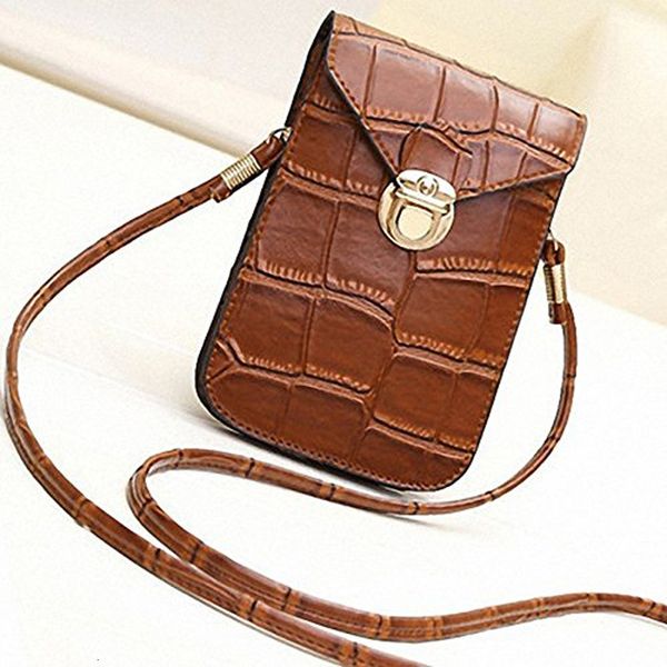 

silver mobile phone mini bags small clutches shoulder bag crocodile leather women handbag black clutch purse handbag flap