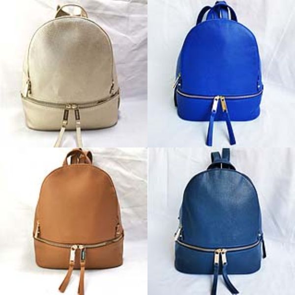 

fashion women backpack pu splicing shoulder bag teenage travel rucksacks#551