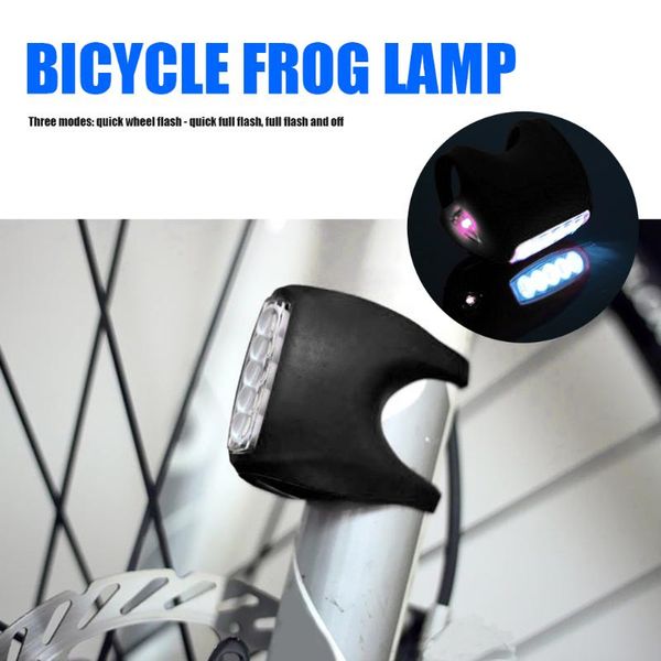 

предупреждение led велосипеды безопасности свет 3 режимы батарейки mtb велосипед передних задние лампы открытая ночь езда предупреждение све