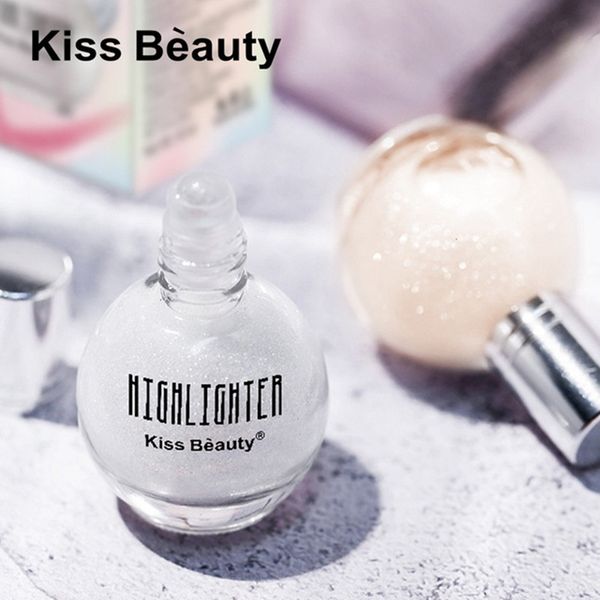 

new makeup liquid highlighter illuminator contouring makeup metallic liquid face body luminizer shimmer light bulb highlighter palette