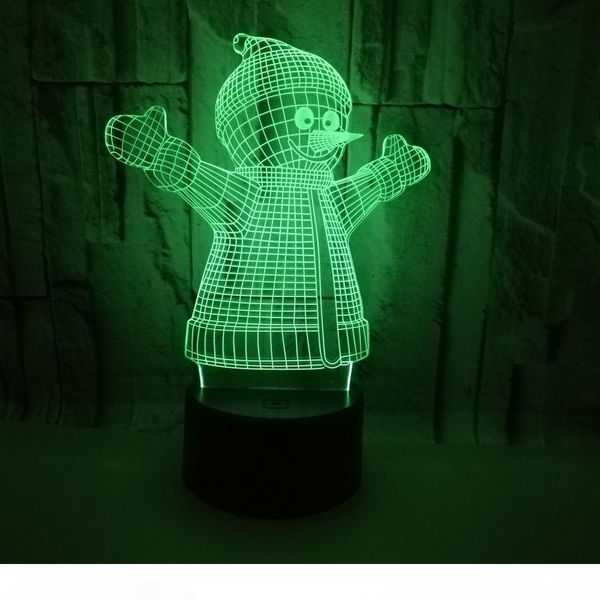 

2020 rgb lights led lamp base for 3d illusion lamp 4mm acrylic light panel aa battery or dc 5v usb 3d nights lights