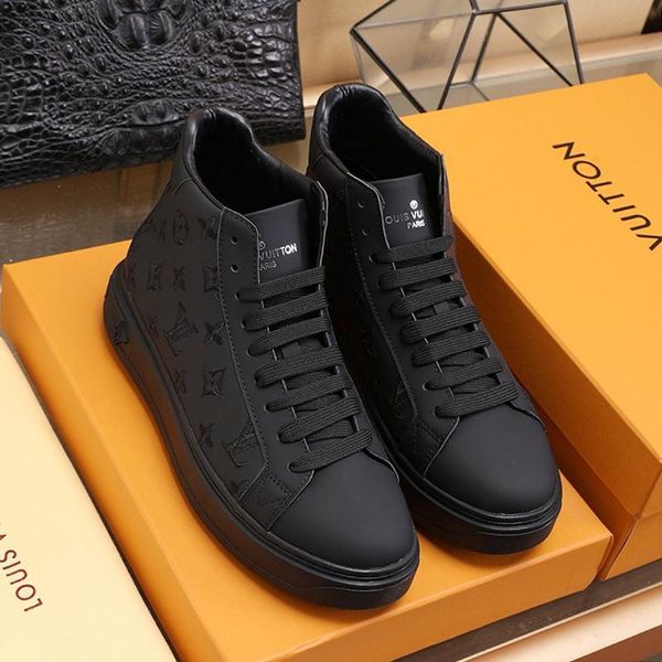 

drop ship mens shoes herren sportschuhe autumn and winter sports fashion designer vintage footwears high plus size casual men shoes, Black