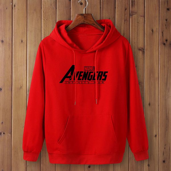 

2020 autumn and winter brand hoodies women marvel avengers infinity war print sweatshirts women marvel female hoode, Black