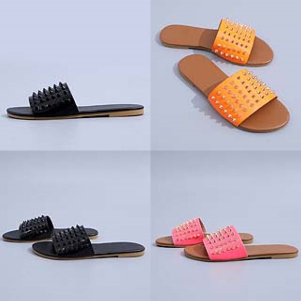 

set toe ladies slippers big size 43 pearl printing female beac flip flops soft inner cortex soes women deners r02#299, Black