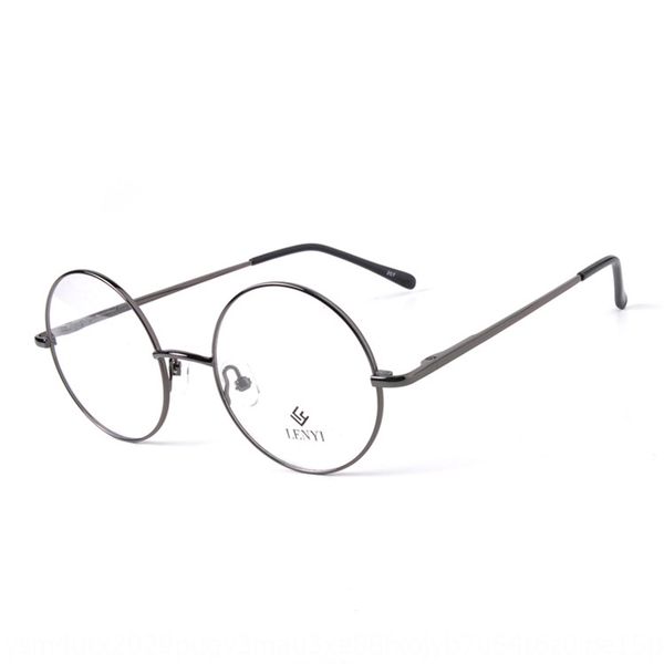 

yiyi myopia medium round metal myopia glasses frame glasses frame 207, Silver